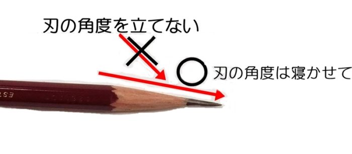 基礎デッサンその前に 鉛筆の削り方を教えて 初心者 独学者のための鉛筆の削り方レッスン 白いキャンバス